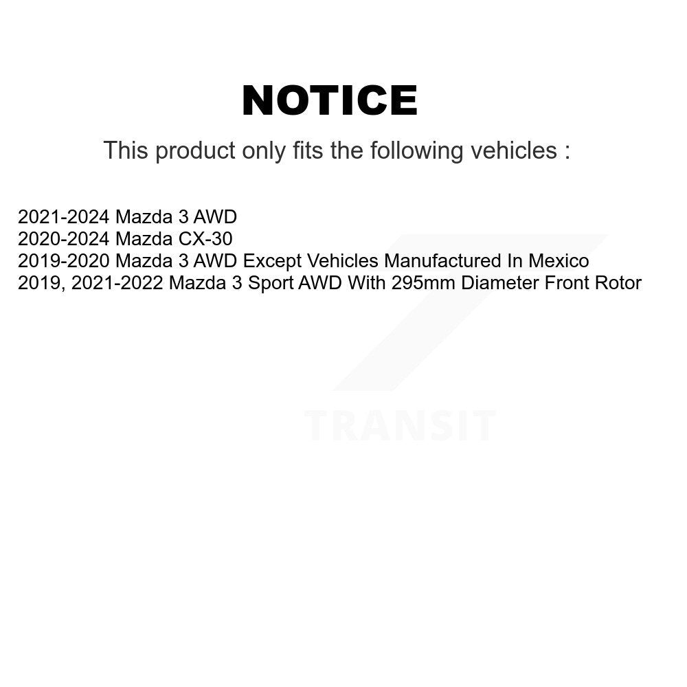Disc Brake Rotor Kit-KD-100747 Kit.bestparts.ca