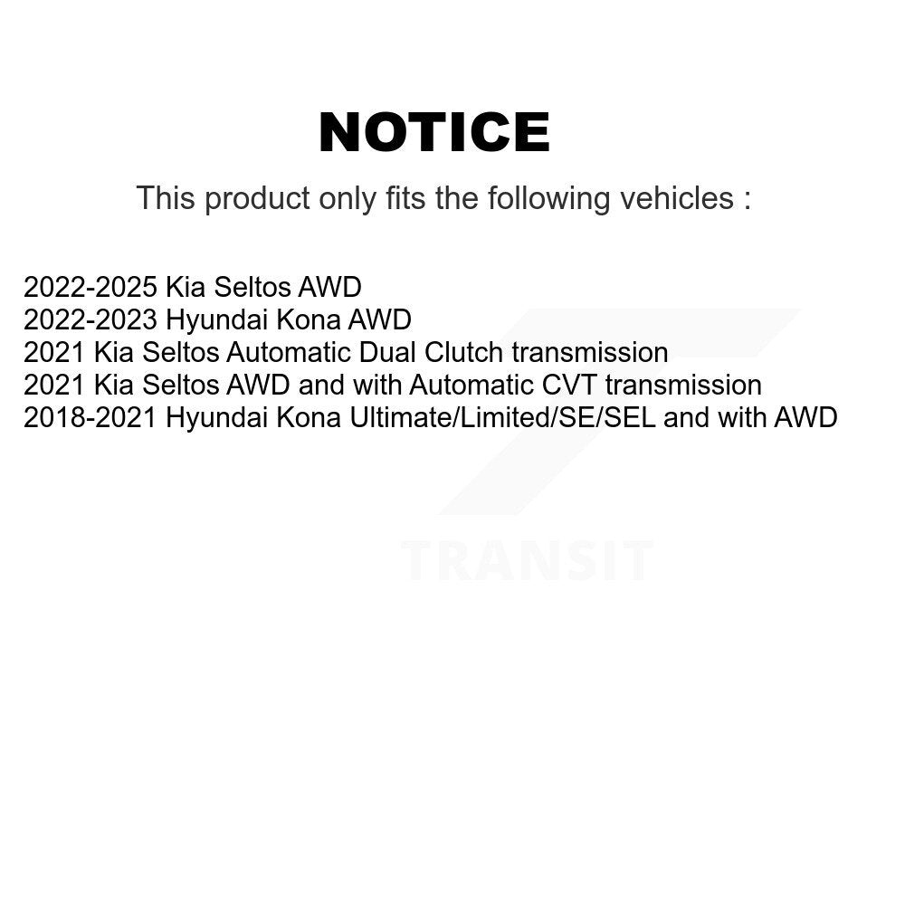 Disc Brake Rotor Kit-KD-100828 Kit.bestparts.ca