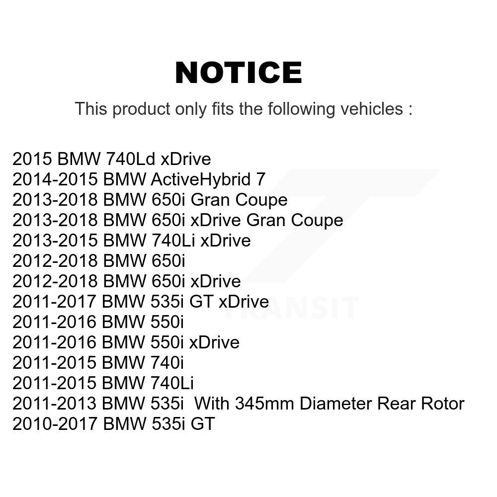 Disc Brake Rotor Kit-KD-100858 Kit.bestparts.ca