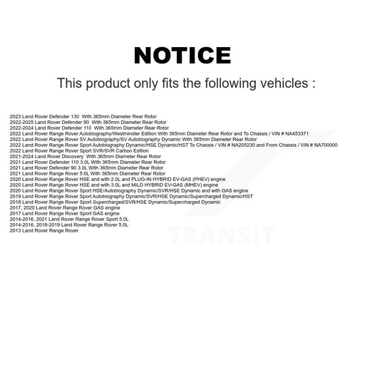 Disc Brake Rotor Kit-KD-100872