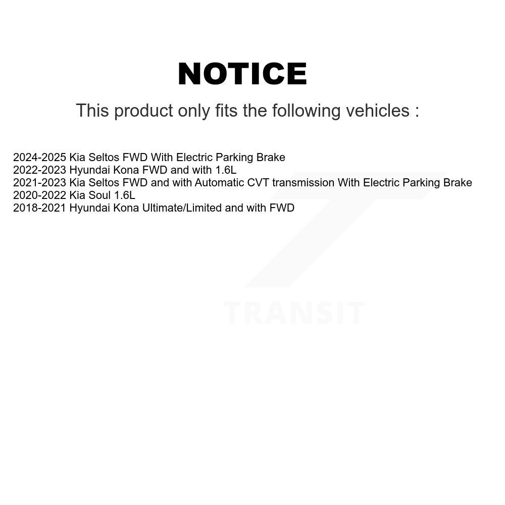 Disc Brake Rotor Kit-KD-100890 Kit.bestparts.ca