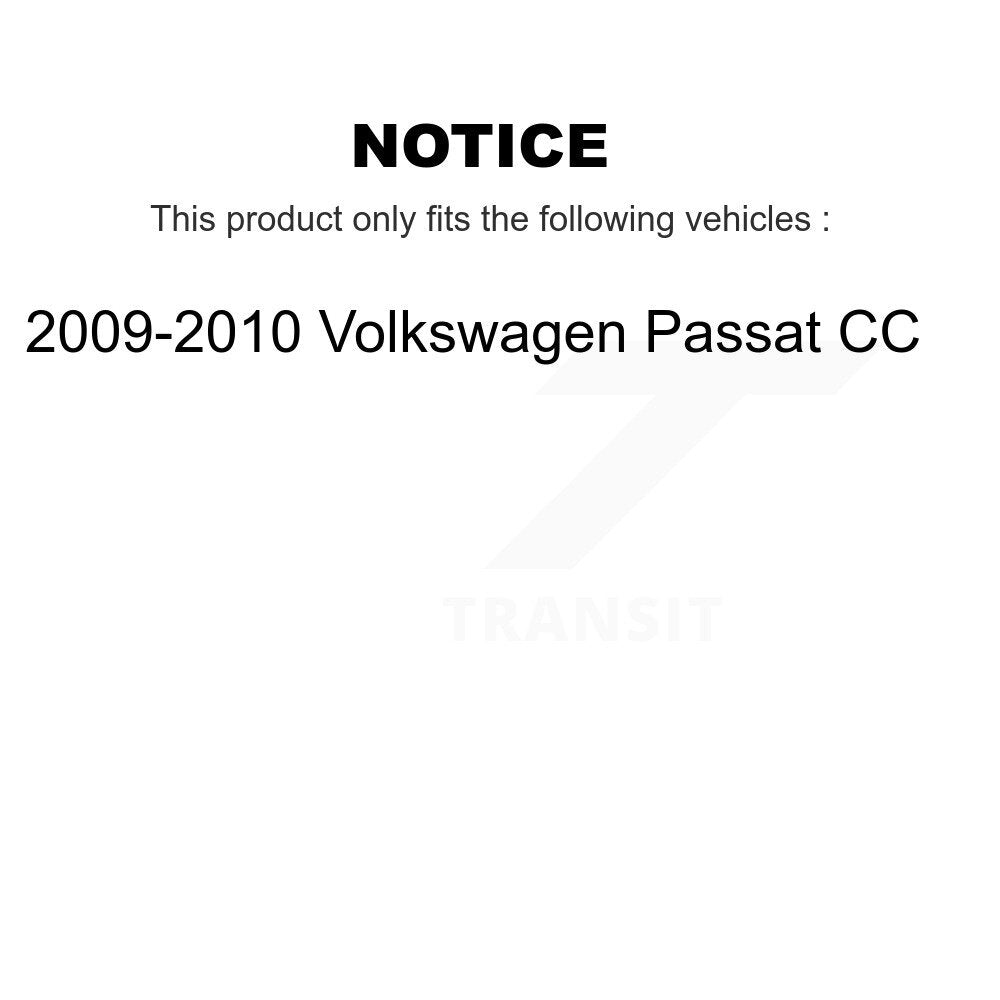 Coated Disc Rotors and Semi-Metallic Brake Pads Kit-KDA-102206 - Kit.bestparts.ca Kit.bestparts.ca