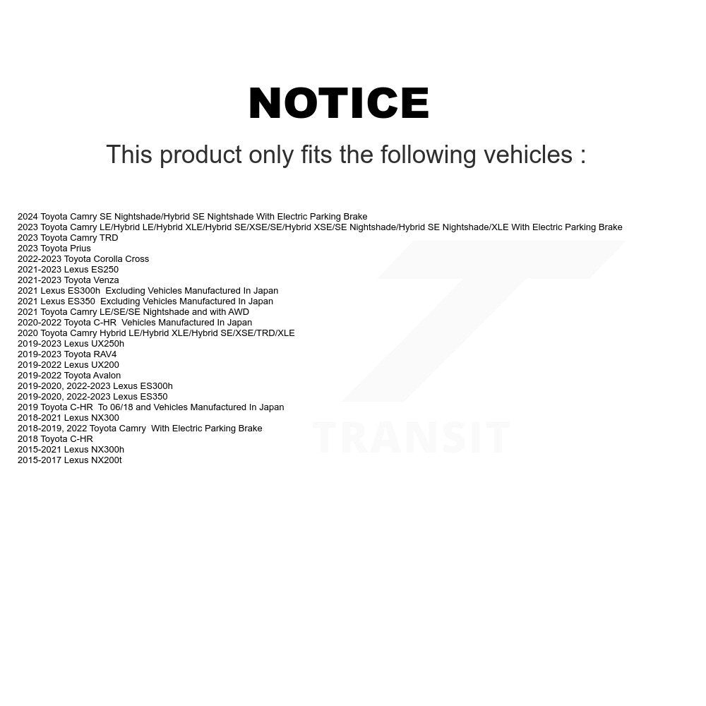 Coated Disc Rotors and Ceramic Brake Pads Kit-KDC-100838 - Kit.bestparts.ca Kit.bestparts.ca