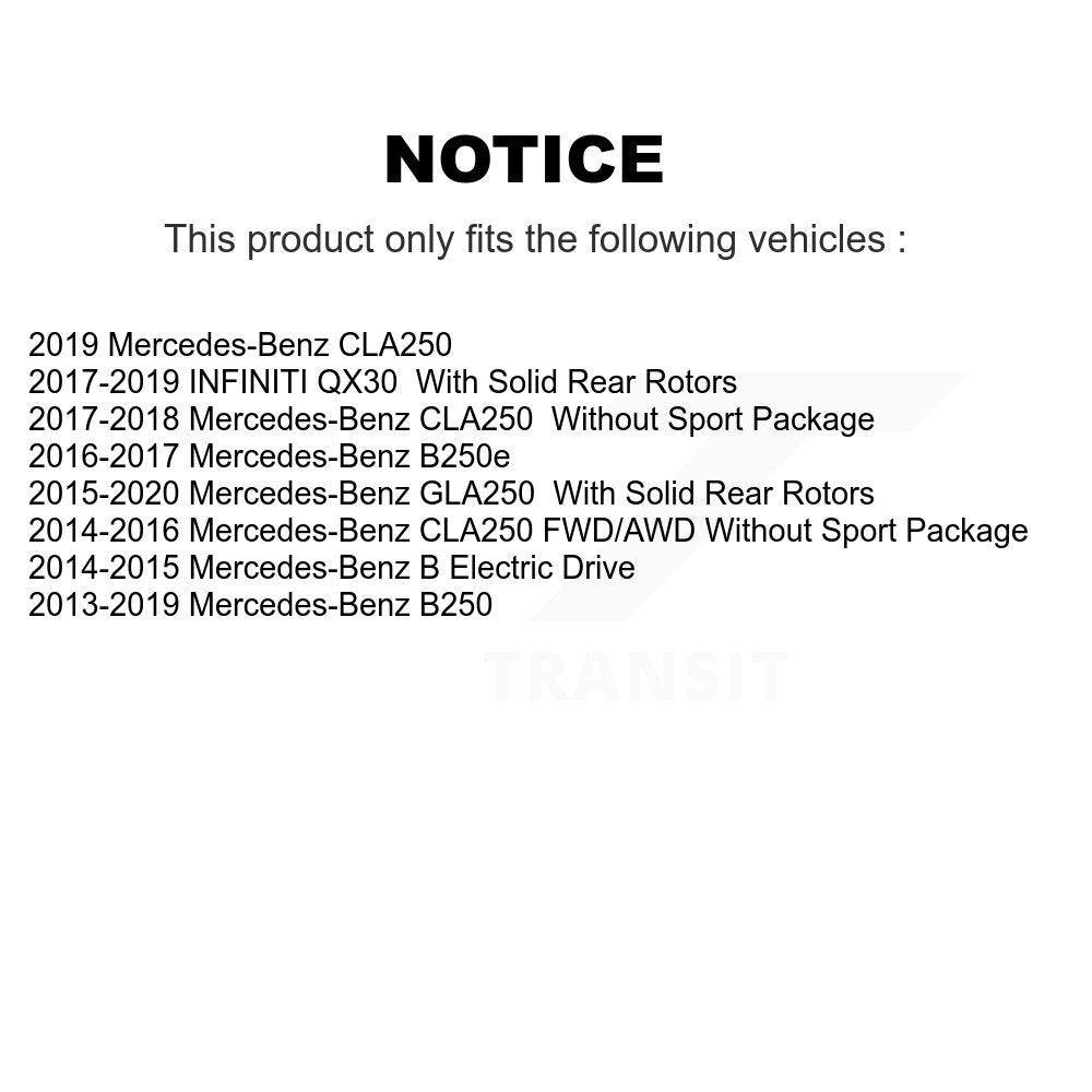 Coated Disc Rotors and Semi-Metallic Brake Pads Kit-KDF-100922 - Kit.bestparts.ca Kit.bestparts.ca
