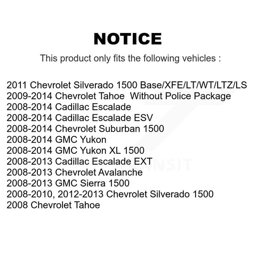 Disc Rotors and Semi-Metallic Brake Pads Kit-KDS-100179 - Kit.bestparts.ca