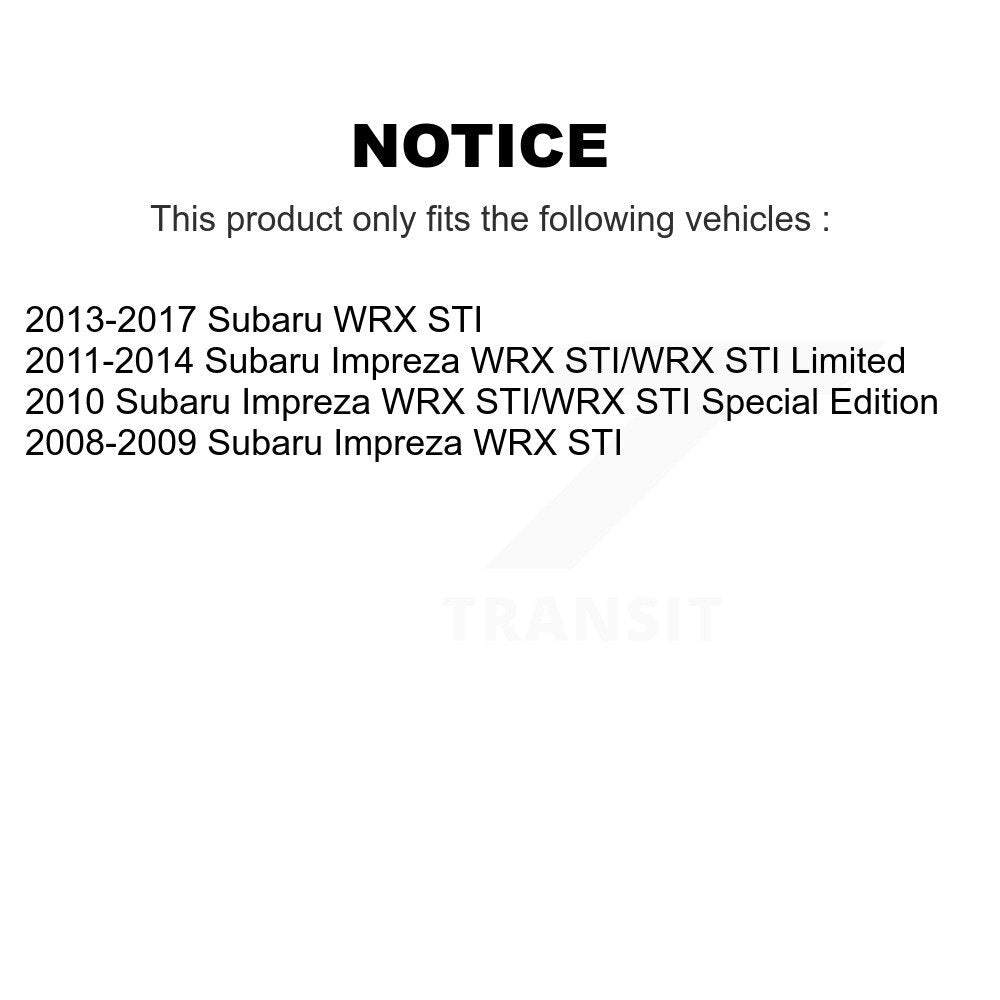 Coated Disc Rotors and Semi-Metallic Brake Pads Kit-KDS-100945 - Kit.bestparts.ca Kit.bestparts.ca