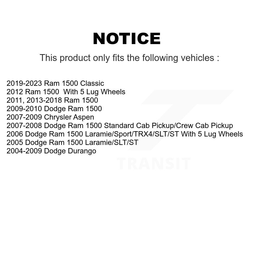 Coated Disc Rotors and Ceramic Brake Pads Kit-KDT-100472 - Kit.bestparts.ca Kit.bestparts.ca