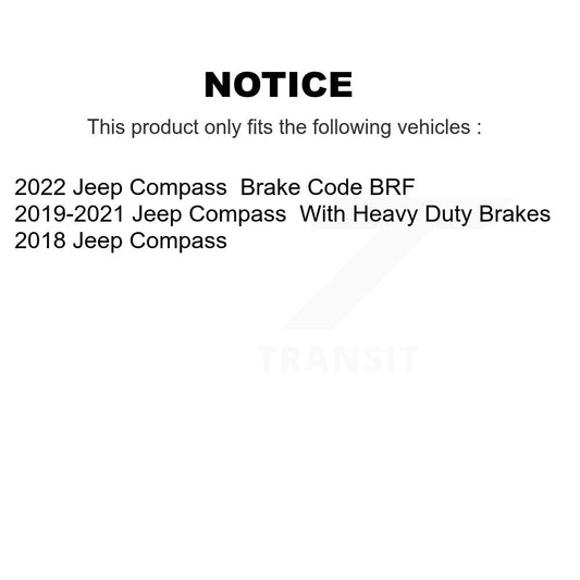 Disc Rotors and Ceramic Brake Pads Kit-KDT-101100 - Kit.bestparts.ca