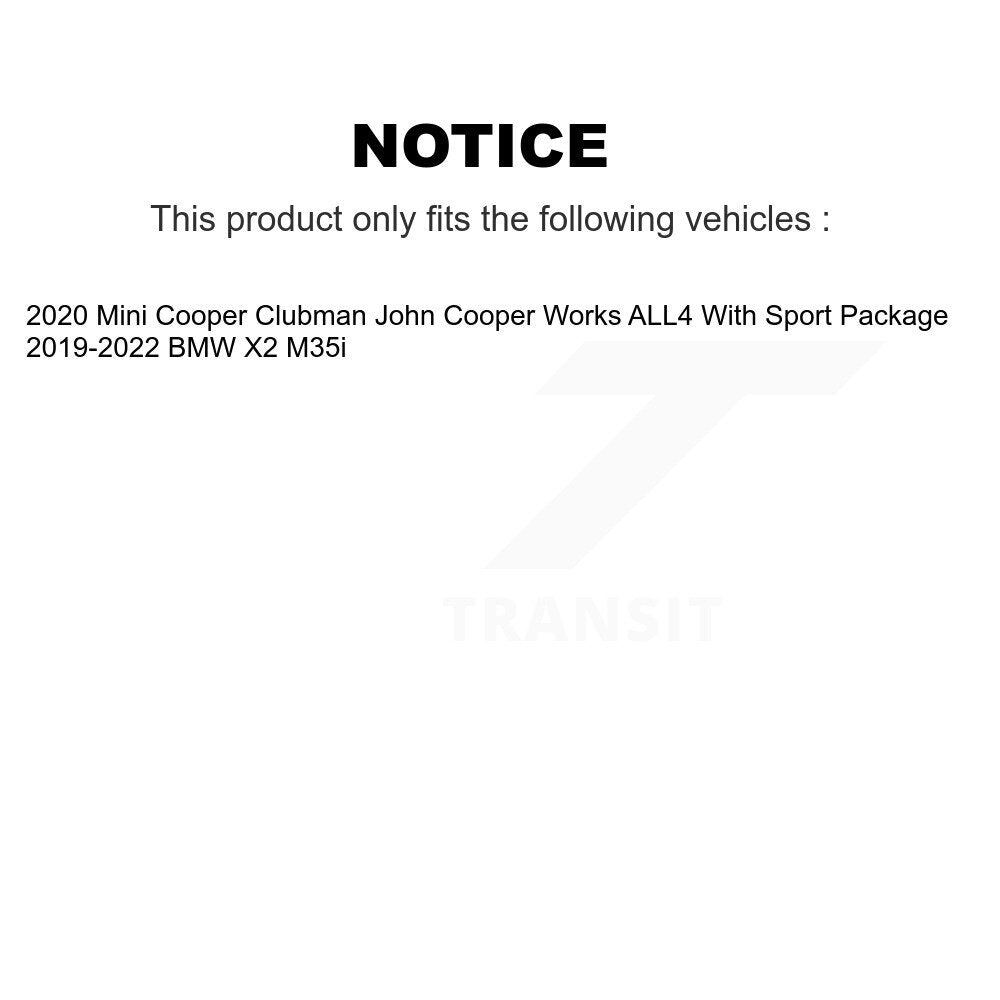 Disc Rotors and Ceramic Brake Pads Kit-KDT-101277 - Kit.bestparts.ca Kit.bestparts.ca