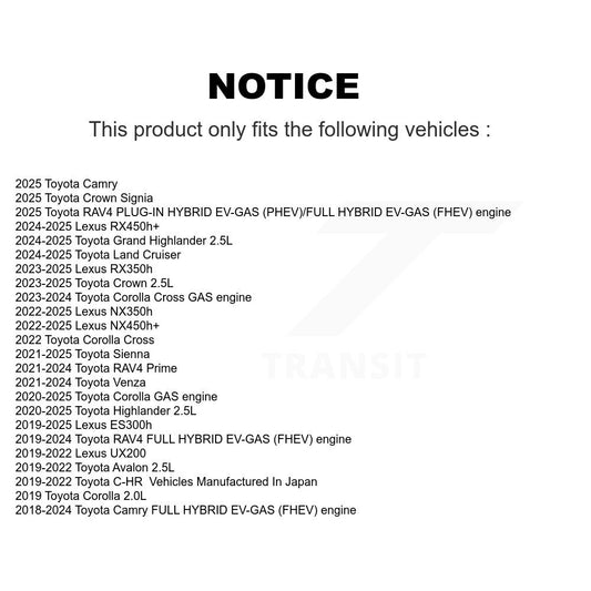 Air Filter Kit-KFL-100425 - Kit.bestparts.ca