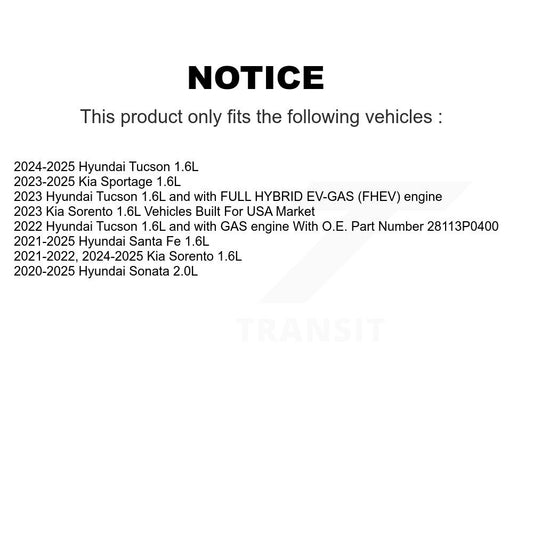 Air Filter Kit-KFL-102925 - Kit.bestparts.ca