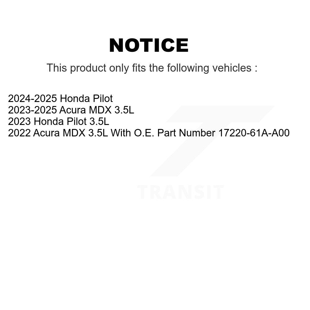 Air Filter Kit-KFL-103537 - Kit.bestparts.ca Kit.bestparts.ca