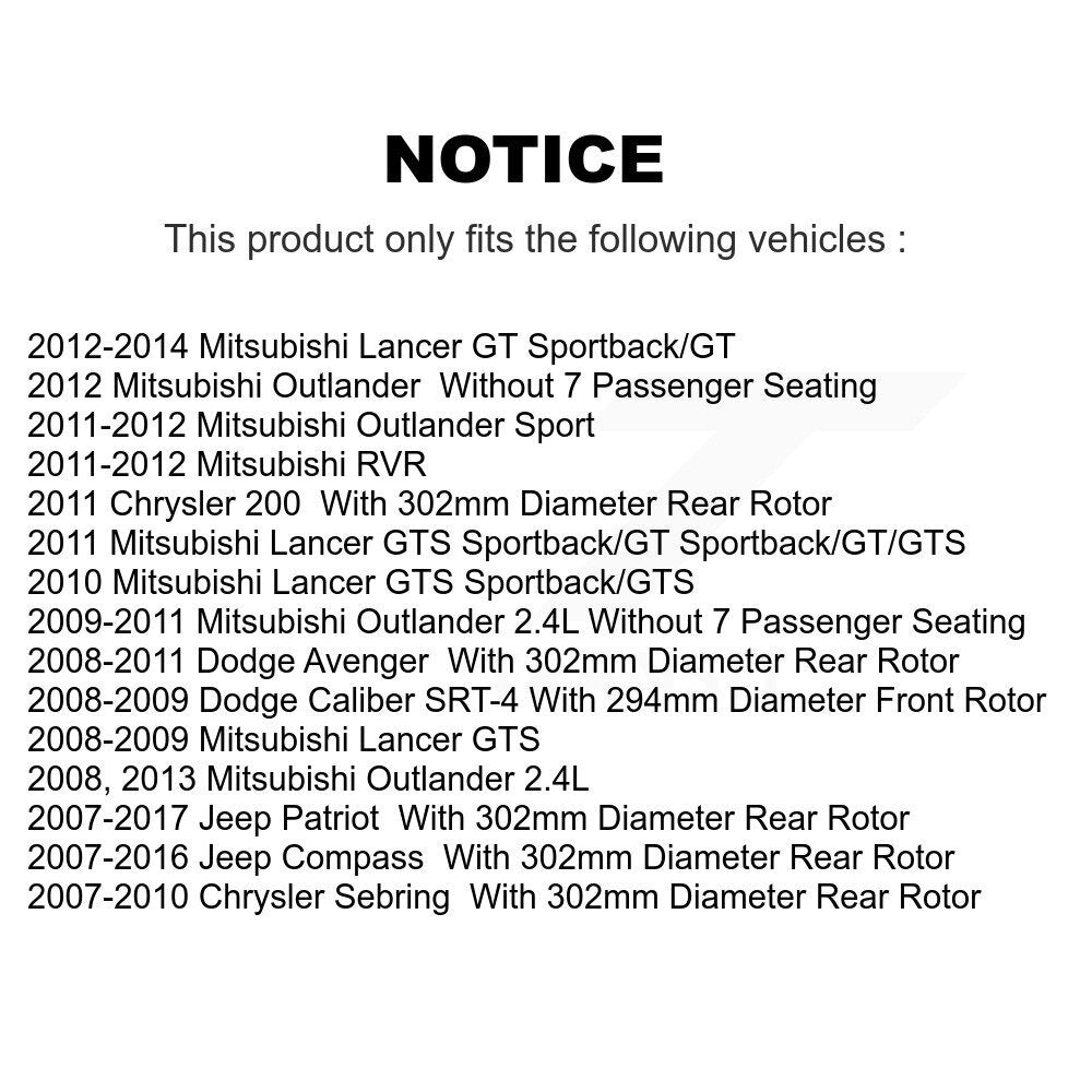 Disc Brake Rotor Kit-KG-100841 - Kit.bestparts.ca Kit.bestparts.ca