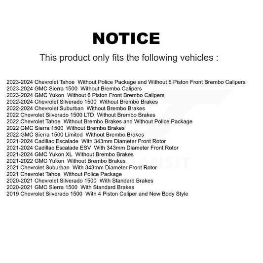 Disc Brake Rotor Kit-KG-101238 - Kit.bestparts.ca
