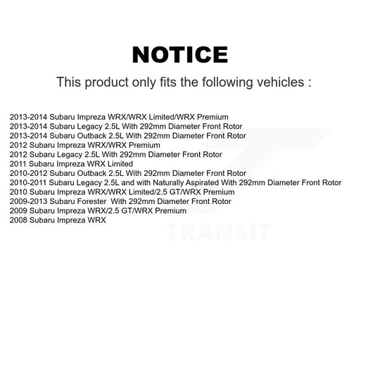 Disc Brake Rotor Kit-KG-101253 - Kit.bestparts.ca