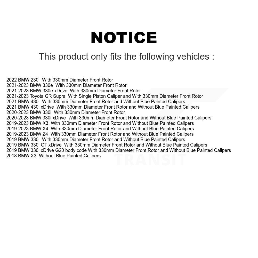 Disc Brake Rotor Kit-KG-101852 - Kit.bestparts.ca Kit.bestparts.ca