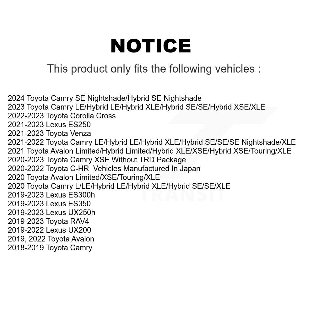Coated Disc Rotors and Ceramic Brake Pads Kit-KGA-100161 - Kit.bestparts.ca Kit.bestparts.ca