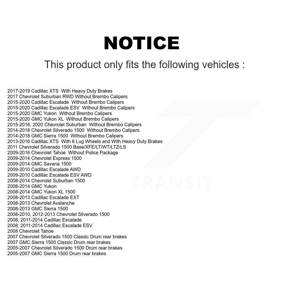 Coated Disc Rotors and Ceramic Brake Pads Kit-KGA-100687 - Kit.bestparts.ca Kit.bestparts.ca