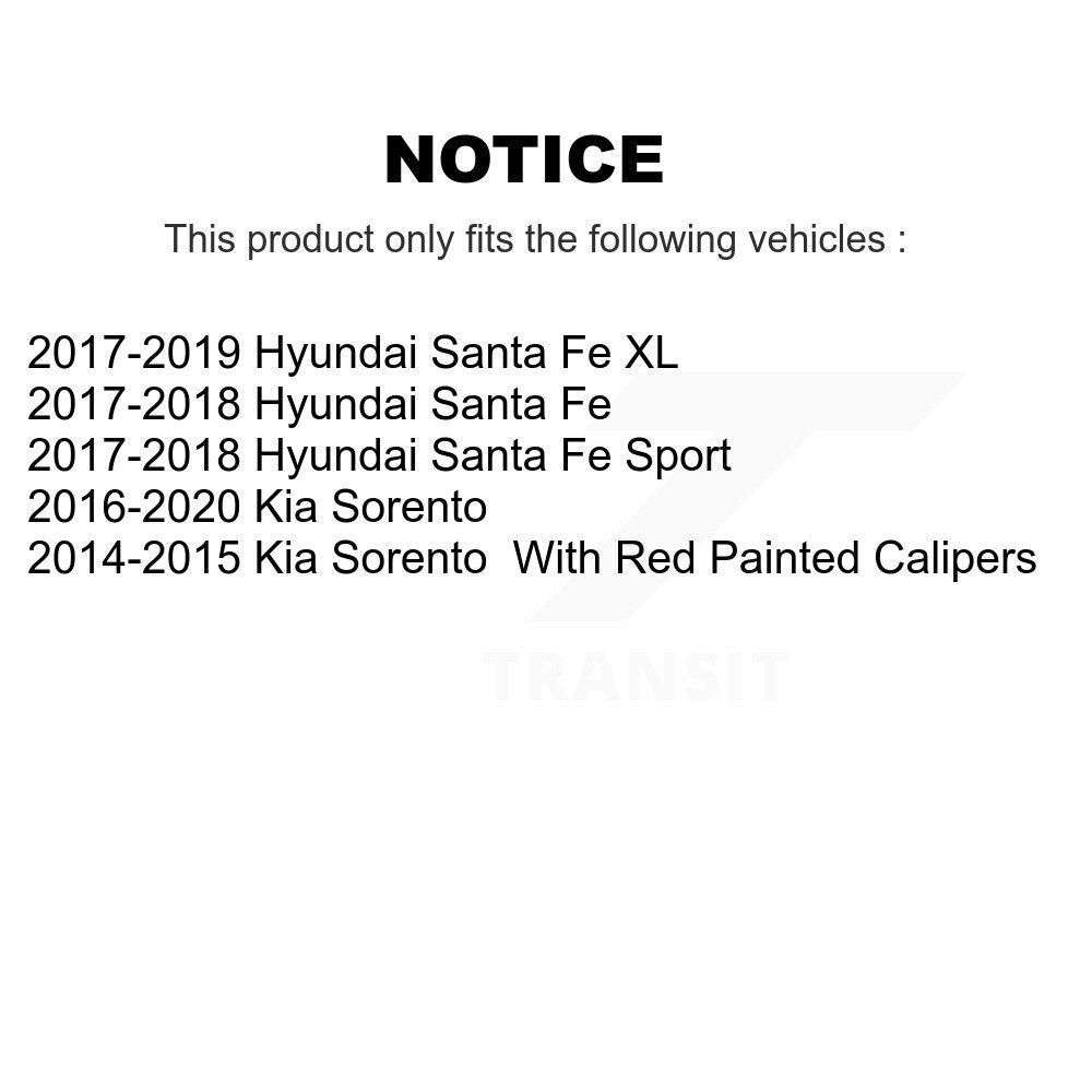 Coated Disc Rotors and Ceramic Brake Pads Kit-KGA-103448 - Kit.bestparts.ca Kit.bestparts.ca