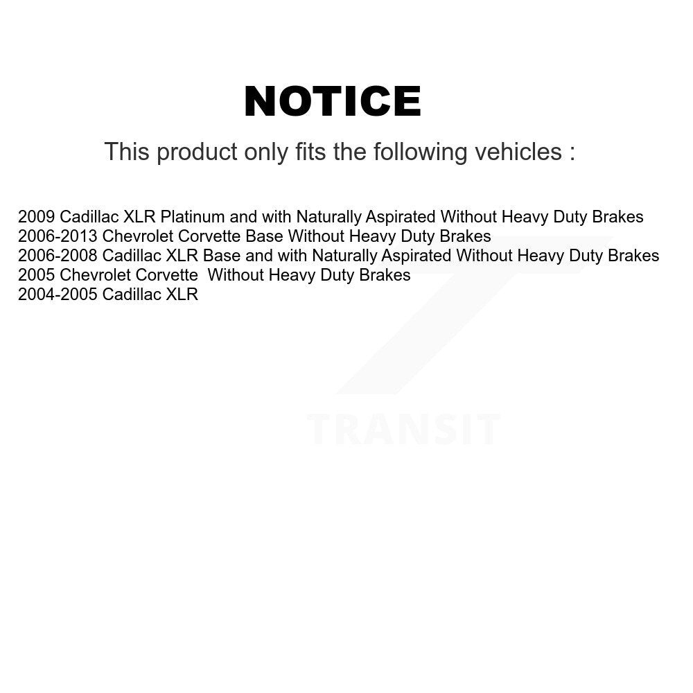 Coated Disc Rotors and Ceramic Brake Pads Kit-KGA-106485 - Kit.bestparts.ca Kit.bestparts.ca