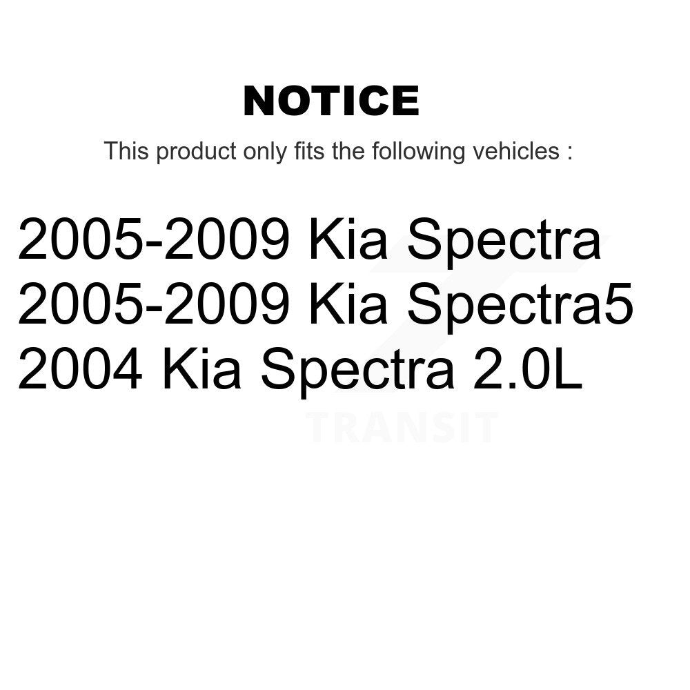 Coated Disc Rotors and Ceramic Brake Pads Kit-KGC-100111 - Kit.bestparts.ca Kit.bestparts.ca