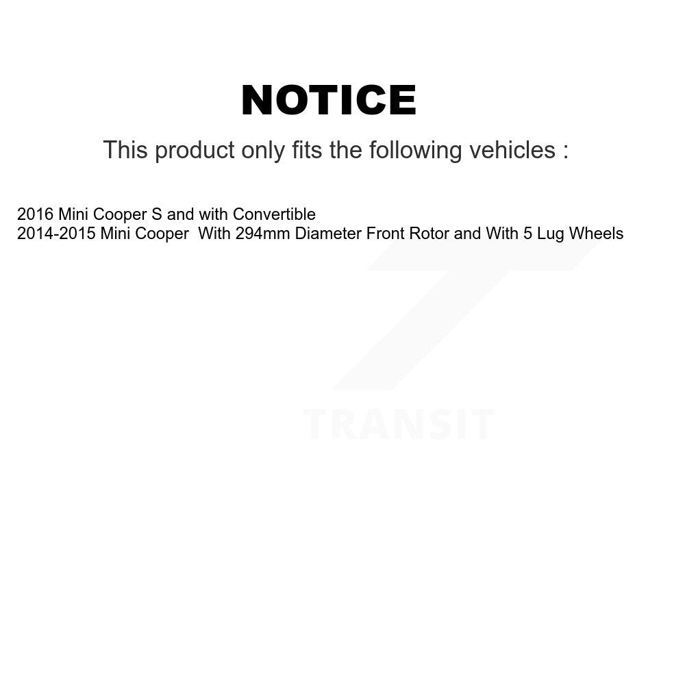 coated disc rotors and ceramic brake pads-kgc-100144 - Kit.bestparts.ca Kit.bestparts.ca