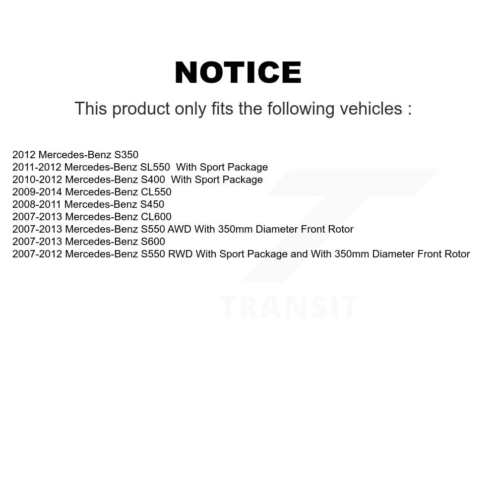 Disc Rotors and Ceramic Brake Pads Kit-KGC-100169 - Kit.bestparts.ca Kit.bestparts.ca