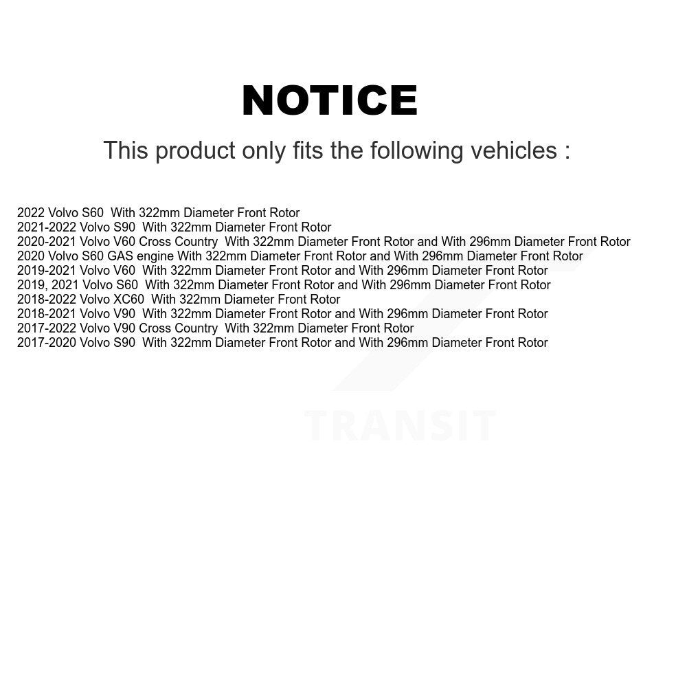 Disc Rotors and Ceramic Brake Pads Kit-KGC-102592 - Kit.bestparts.ca Kit.bestparts.ca