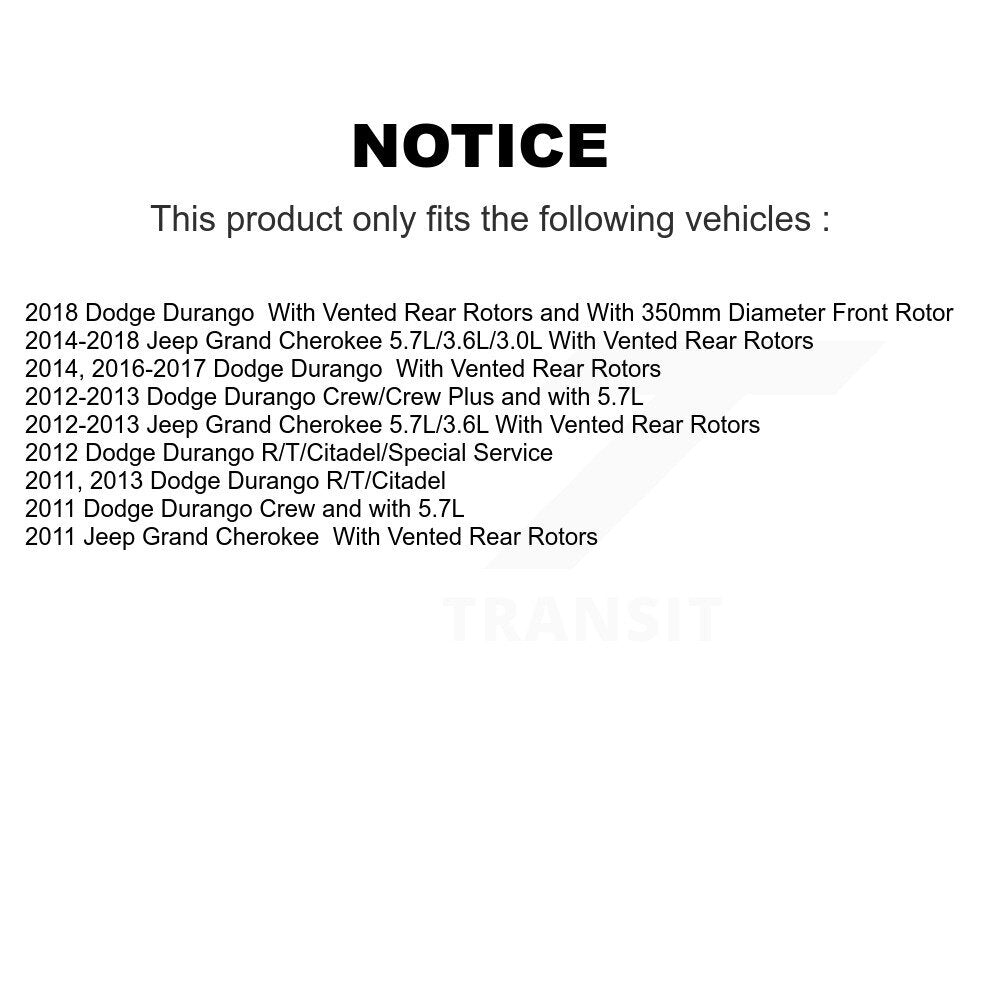 Coated Disc Rotors and Ceramic Brake Pads Kit-KGC-103570 - Kit.bestparts.ca Kit.bestparts.ca