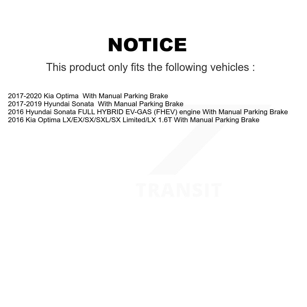 Coated Disc Rotors and Semi-Metallic Brake Pads Kit-KGF-101768 - Kit.bestparts.ca Kit.bestparts.ca