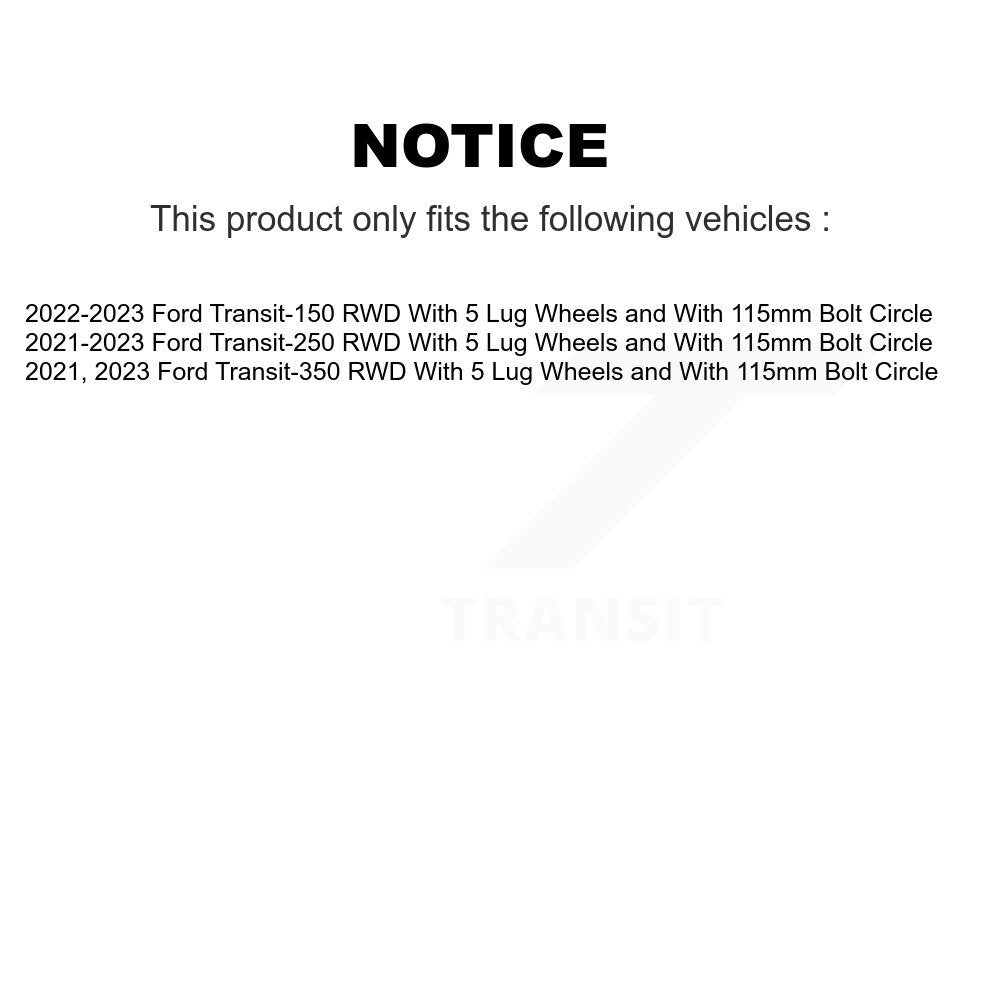 Coated Disc Rotors and Semi-Metallic Brake Pads Kit-KGF-103151 - Kit.bestparts.ca Kit.bestparts.ca