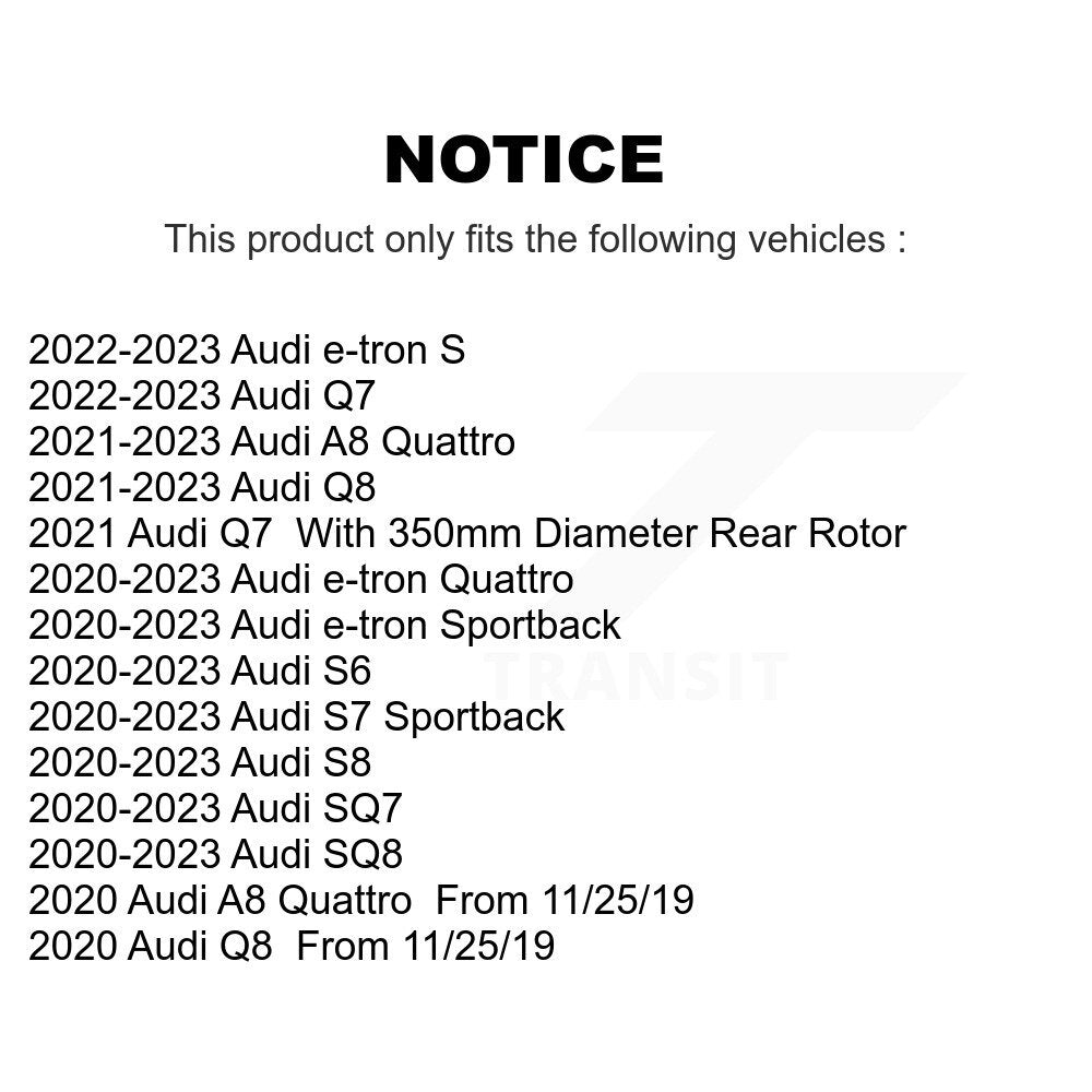 Disc Rotors and Semi-Metallic Brake Pads Kit-KGF-103324 - Kit.bestparts.ca Kit.bestparts.ca