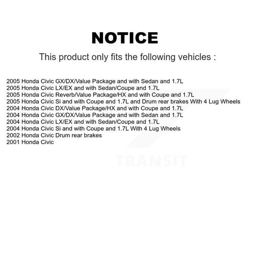 Brake Drum Kit-KGN-100131 - Kit.bestparts.ca