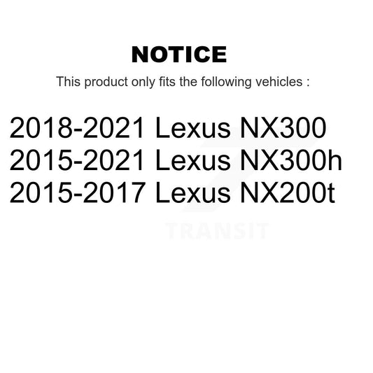 Disc Rotors and Semi-Metallic Brake Pads Kit-KGS-101964 - Kit.bestparts.ca