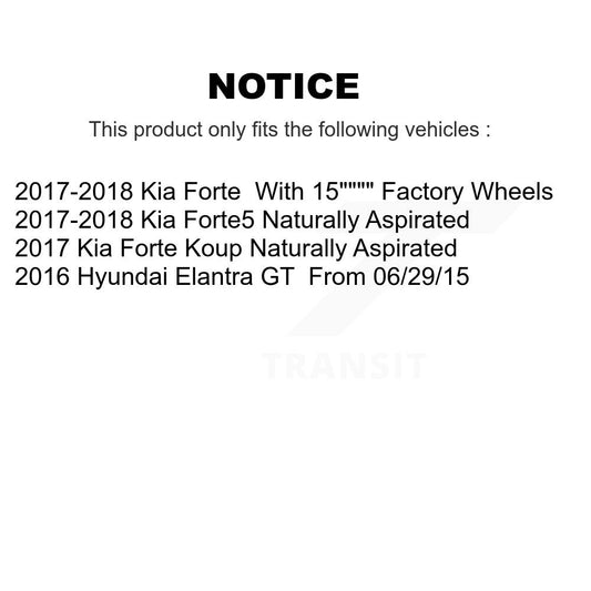 Disc Rotors and Semi-Metallic Brake Pads Kit-KGS-101965 - Kit.bestparts.ca