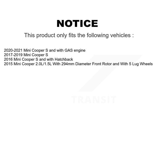 disc rotors and semi metallic brake pads-kgs-101985 - Kit.bestparts.ca