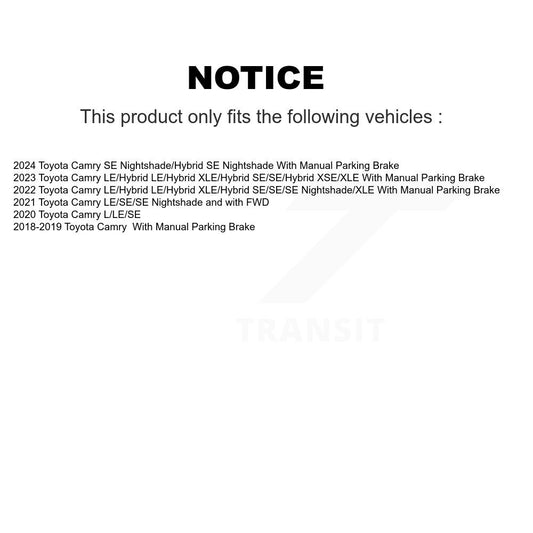 Disc Rotors and Semi-Metallic Brake Pads Kit-KGS-102000 - Kit.bestparts.ca