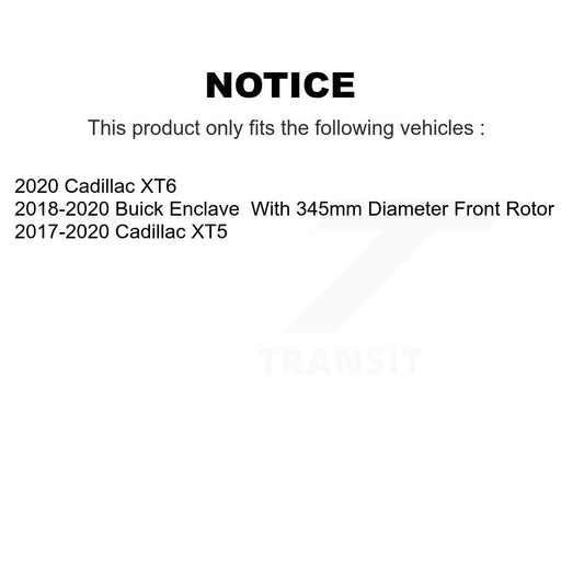 Disc Rotors and Semi-Metallic Brake Pads Kit-KGS-102001 - Kit.bestparts.ca