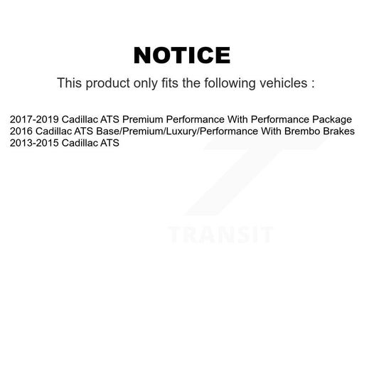 Coated Disc Rotors and Semi-Metallic Brake Pads Kit-KGS-102006 - Kit.bestparts.ca