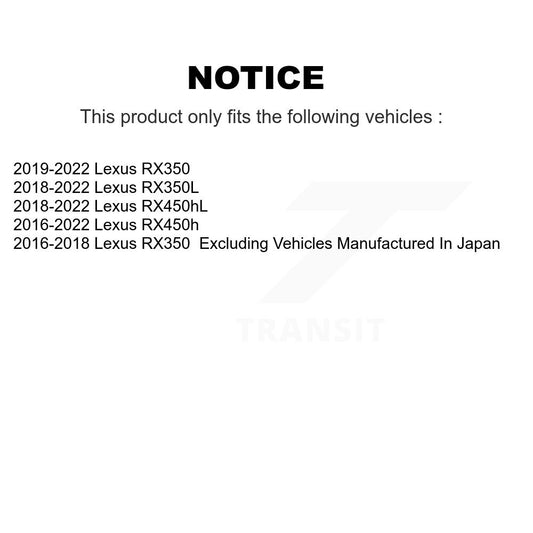 Coated Disc Rotors and Semi-Metallic Brake Pads Kit-KGS-102025 - Kit.bestparts.ca