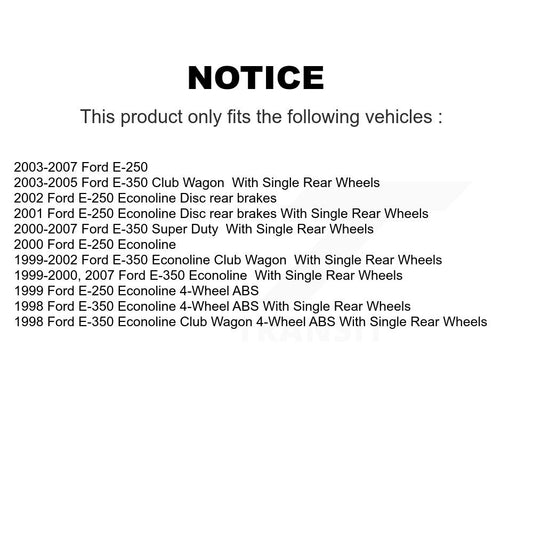 Coated Disc Rotors and Semi-Metallic Brake Pads Kit-KGS-102065 - Kit.bestparts.ca