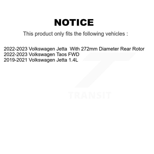 Disc Rotors and Semi-Metallic Brake Pads Kit-KGS-102305 - Kit.bestparts.ca