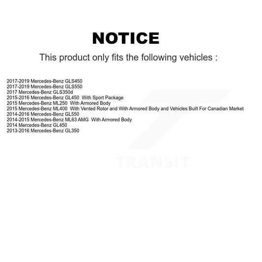 Disc Rotors and Semi-Metallic Brake Pads Kit-KGS-102313 - Kit.bestparts.ca