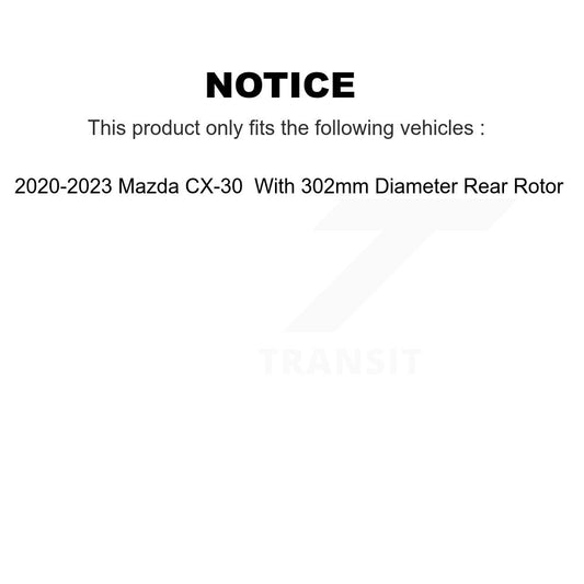 Coated Disc Rotors and Semi-Metallic Brake Pads Kit-KGS-102590 - Kit.bestparts.ca