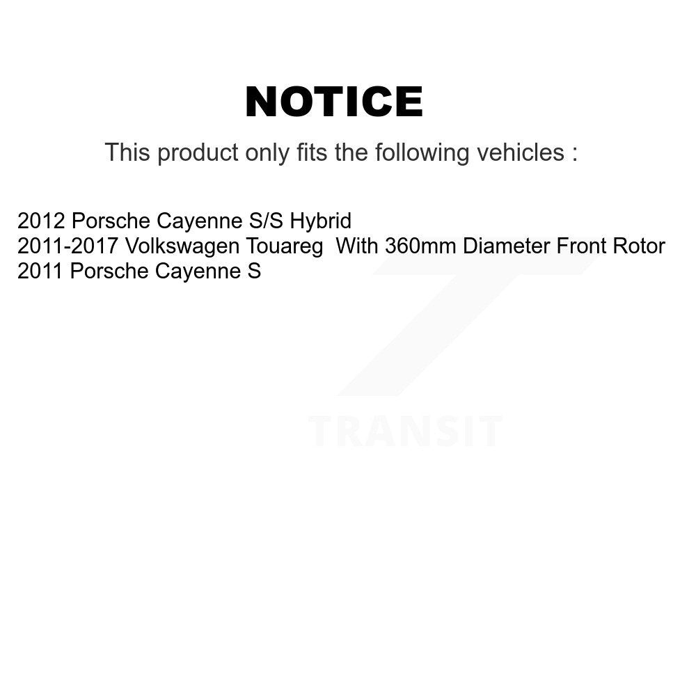 Coated Disc Rotors and Semi-Metallic Brake Pads Kit-KGS-102761 - Kit.bestparts.ca Kit.bestparts.ca