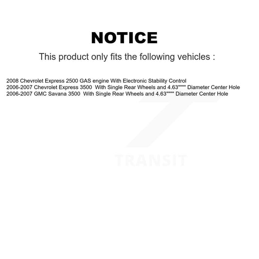 coated disc rotors and semi metallic brake pads-kgs-103024 - Kit.bestparts.ca
