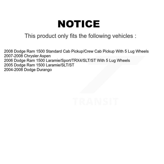 Coated Disc Rotors and Semi-Metallic Brake Pads Kit-KGS-103057 - Kit.bestparts.ca