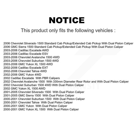 Coated Disc Rotors and Semi-Metallic Brake Pads Kit-KGS-103065 - Kit.bestparts.ca
