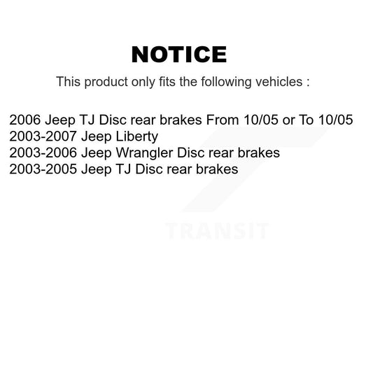 Coated Disc Rotors and Semi-Metallic Brake Pads Kit-KGS-103146 - Kit.bestparts.ca