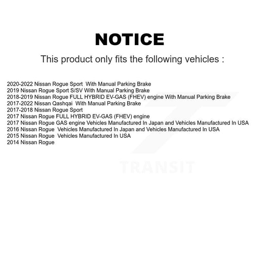 coated disc rotors and semi metallic brake pads-kgs-103159 - Kit.bestparts.ca